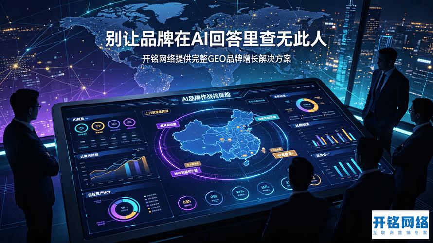 GEO赋能品牌宣传 开铭网络引领AI时代的“认知占领”新战役，实现品效合一